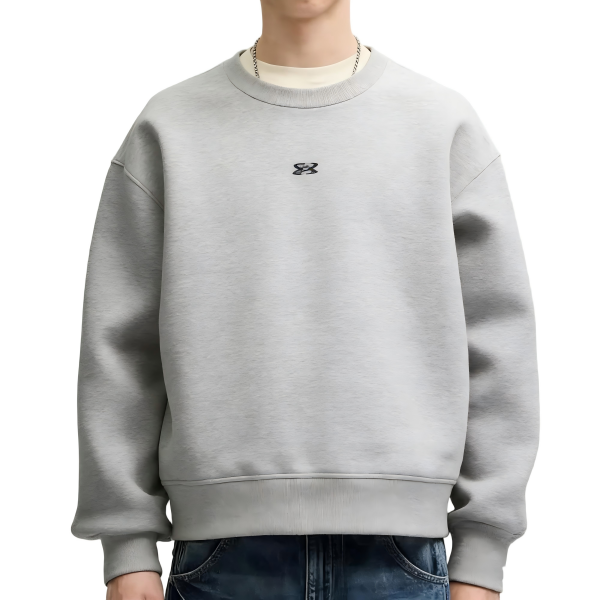 Light Grey Crew Neck Sweatshirt